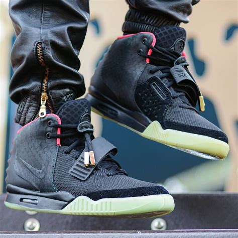 nike air yeezy 2 black solar red replica|nike air yeezy 2 nrg.